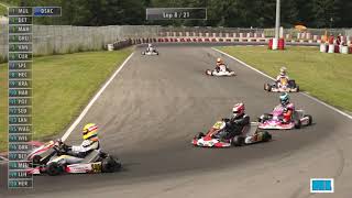 Deutsche KartMeisterschaft 2017 Wackersdorf DSKC Race 1 [upl. by Edyaw92]