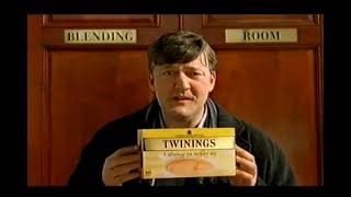 Twinings Everyday Tea TV Advert with Stephen Fry  2005 [upl. by Norrv]