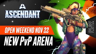 ASCENDANT  New GLADIATOR Arena  November 22 Exclusive Beta [upl. by Auoy589]