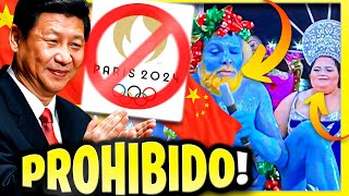 China PROHIBE la inauguración de los Juegos Olímpicos de París 2024 🤣 [upl. by Anibur]