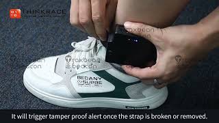 TR40Traxbean House Arrest Electronic Ankle Monitor Bracelet for Prisoner via 4G [upl. by Bellew]