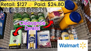 Walmart Haul Save 80 using ALL DIGITAL COUPONS Beginner Coupon Deals 3243024 [upl. by Abekam]