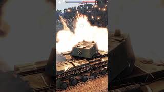 KV1 Armor💀💀💀 warthunder gaming [upl. by Atiugram866]