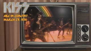 KISS  ABC In Concert 1974 50th Anniversary franKENstein Redux [upl. by Cowden]