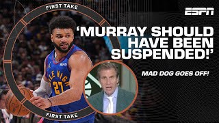 ITS A DISGRACE 🗣️ MAD DOG LIVID with Jamal Murray FINE and NO SUSPENSION  First Take [upl. by Garzon]