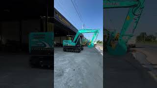 KOBELCO SK758 เก่านอก 690000 รถเก่านอกไม่เคยใช้งานในไทย เอกสารแจ้งจำหน่าย จดทะเบียนได้ นครปฐม [upl. by Dur]