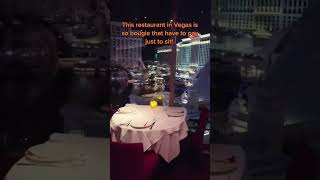 The fanciest restaurant in Las Vegas  Would you pay for it [upl. by Addiego]