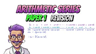 Arithmetic Series Sn Proof  Grade 12 Revision Paper 1 Part 7 of 34 [upl. by Allan]