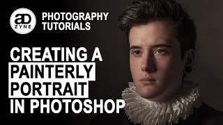 Creating a Painterly Portrait in Photoshop [upl. by Hepsoj587]