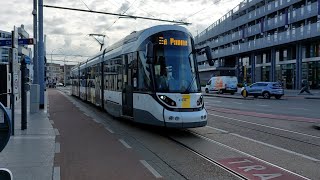 CAF 6113 naar De Panne  Kusttram  De Lijn [upl. by Josepha]