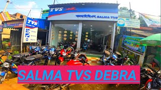 Salma Tvs Debra  Tvs showroom  Debra Tvs showroom  Salma Tvs  Bike Showroom  Tvs Bike Showroom [upl. by Cantlon]