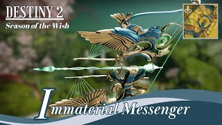 《DESTINY 2》Immaterial Messenger  for WishKeeper ❙ Ornament [upl. by Huskamp]