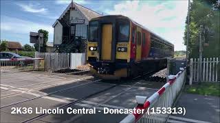 Beckingham Level Crossing 02052019  02092020 [upl. by Allina235]