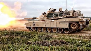 Army Fires Latest Version Of M1 Abrams Tank • M1A2 SEPV3 [upl. by Erlene]