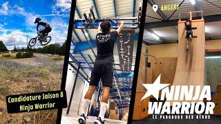 Candidature Ninja Warrior Saison 8  Jonathan Crauc 2023 [upl. by Grete]