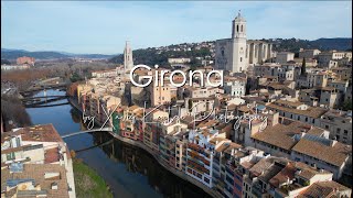 TRAVEL Girona Spain  Drone 4K [upl. by Claudy60]