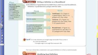 Geometry Chapter 23 Biconditionals and Definitions [upl. by Sima420]