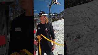 GoPro Sit Ski 🆚 TBar  How🤷‍♂️ goprosnow SitSkiBoss goprohero12 [upl. by Kirven]