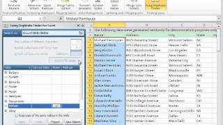 How to find partial duplicates in Excel fuzzy match [upl. by Lahcsap799]