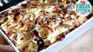 HOMEMADE VEGETARIAN MOUSSAKA RECIPE [upl. by Wettam]