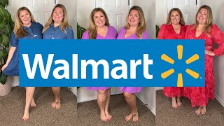 WALMART SPRING HAUL WITH CANDICE  SAME OUTFIT DIFFERENT SIZESBODIES [upl. by Yevre]