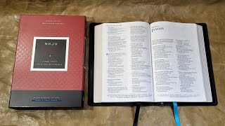 NKJV Large Print Thinline Reference Bible Maclaren Series [upl. by Hinckley]