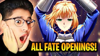 FIRST TIME Reaction to Fate Series Openings [upl. by Etnomed87]