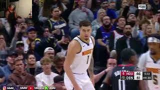 TJDaKid Reacts To Denver Nuggets vs Houston Rockets NBA 112923 Rockets Fan [upl. by Orms]