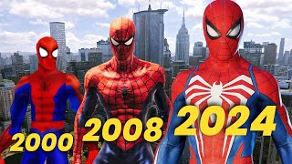 The Complete Evolution of SpiderMan Games on PlayStation [upl. by Atla]