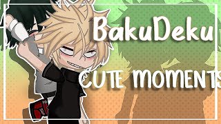 BakuDeku MomentsBKDKMHAGacha Club [upl. by Nosinned244]