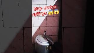 Stop 🛑 cooker spillage shorts shortsfeed kitchentips searchvideo [upl. by Holden]