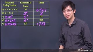 ʕ•ᴥ•ʔ What is an Exponent Learn from easy examples [upl. by Fortune483]