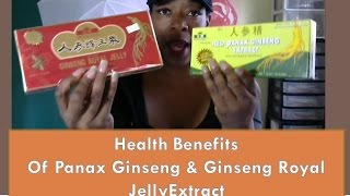 Health Benefits of Ginseng Panax Ginseng Royal Jelly Ginseng Male Reporductive System Help [upl. by Eceirahs351]