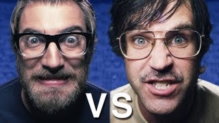 Epic Rap Battle Nerd vs Geek [upl. by Brinson]