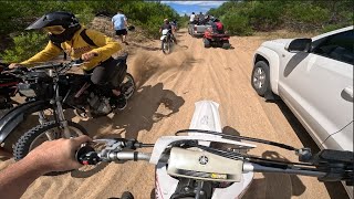 ENDURO DEL VERANO 2024 CON LOS PIBES 1  yzf450  banshee  tornado 330cc [upl. by Gorrian355]