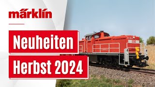 Märklin HerbstNeuheiten 2024  Modelle von Märklin Trix und LGB [upl. by Bortman]