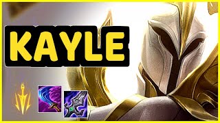 KAYLE VS IRELIA TOP GAMEPLAY [upl. by Sansone740]