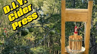 DIY Cider Press Fruit Press [upl. by Braynard612]