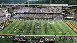 Appalachian State Marching Mountaineers Pregame Show Sept 3 2022 vs UNC [upl. by Nnyleahs]