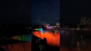 Niagara Falls night view [upl. by Ahsenrac851]