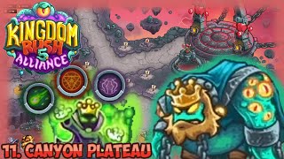 Canyon Plateau Walkthrough  Kingdom Rush Alliance [upl. by Dukey]