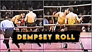 Dempsey Roll in real life Jack Dempsey Takeshi Fuji Mike Tyson [upl. by Chere]