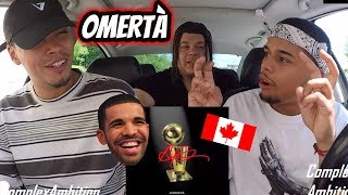 DRAKE  OMERTÀ  REACTION REVIEW PUSHA T DISS [upl. by Lenor]