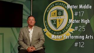 Mater Academy 20242025  Principal Tamargos Address [upl. by Tuckie]