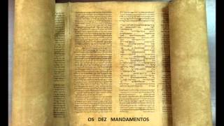 Os Dez Mandamentos  A Biblia Narrada por Cid Moreira Velho Testamento [upl. by Alleacim]