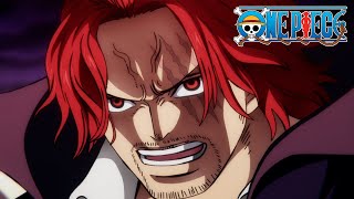 Shanks Uses Conquerors Haki on Ryokugyu  One Piece [upl. by Cost345]