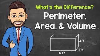 Perimeter Area and Volume Explained  Math with Mr J [upl. by Naej]