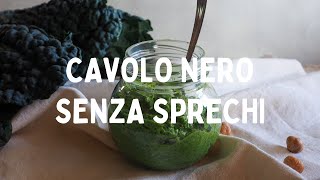 ricetta con cavolo nero  treccia salata  PASTA SFOGLIA ripiena con CAVOLO NERO [upl. by Nnairet]