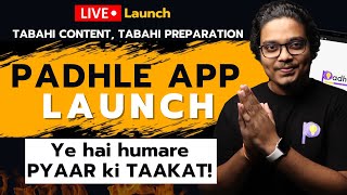 Official Padhle App Launch  Ye Humare Pyaar ki Taakat hai  Tabahi Content 🔥 [upl. by April]