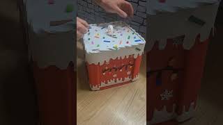 Scatola portapanettone o regalo Fatta a manojoesteca fattoamano handmade christmas2024 natale [upl. by Priscella]